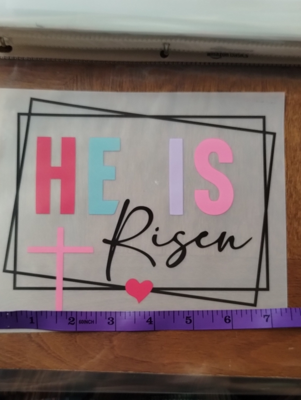 "He Is Risen" DTF - Picture 2 of 4